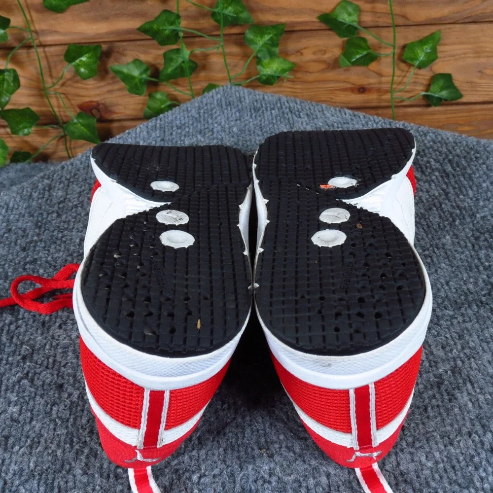 Puma Carson Runner Men Running Shoe Size 5.5 Athletic Gym‎ Red White Mesh